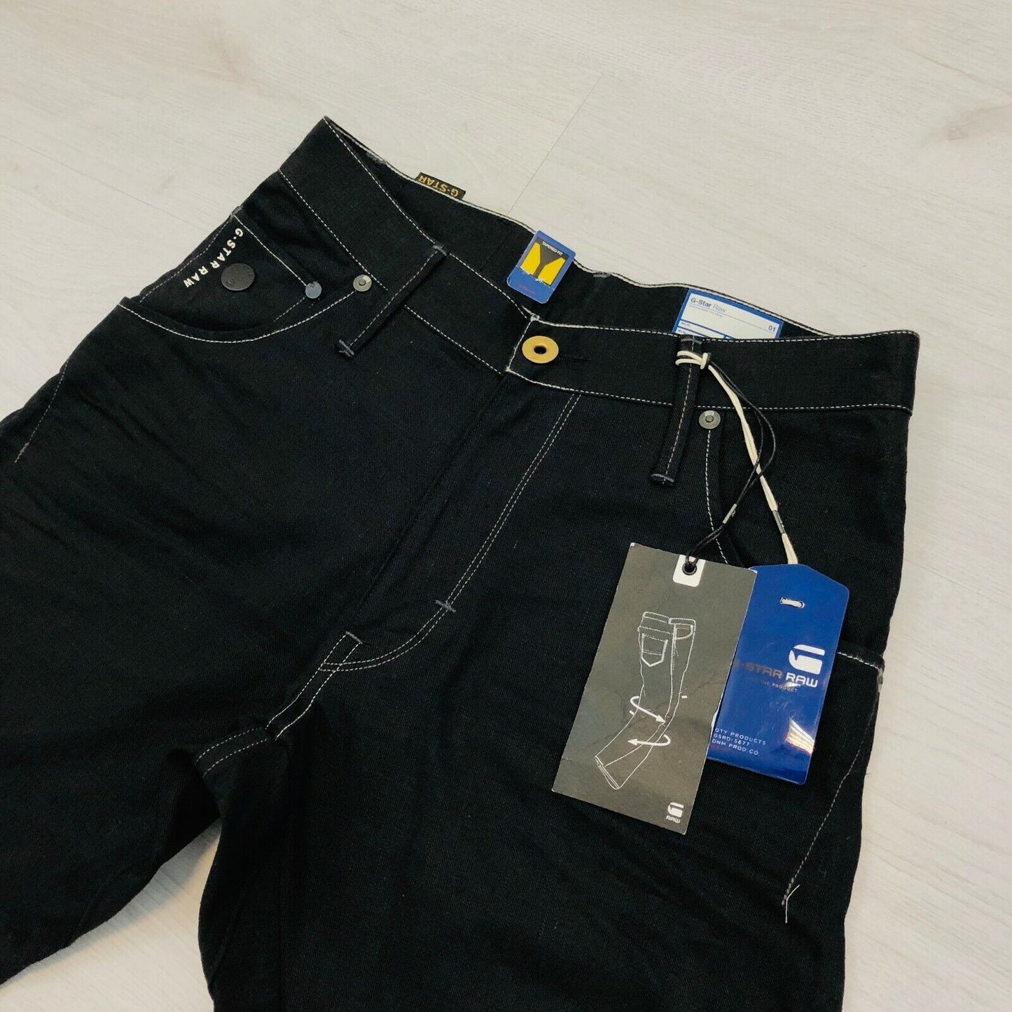 G-Star ARC 3D LOOSE TAPERED COJ Fit Jeans für Herren, schwarz, Größe W28 L32