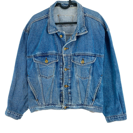 JOHN MOSS Blue Vintage Denim Jeans Jacket Size L