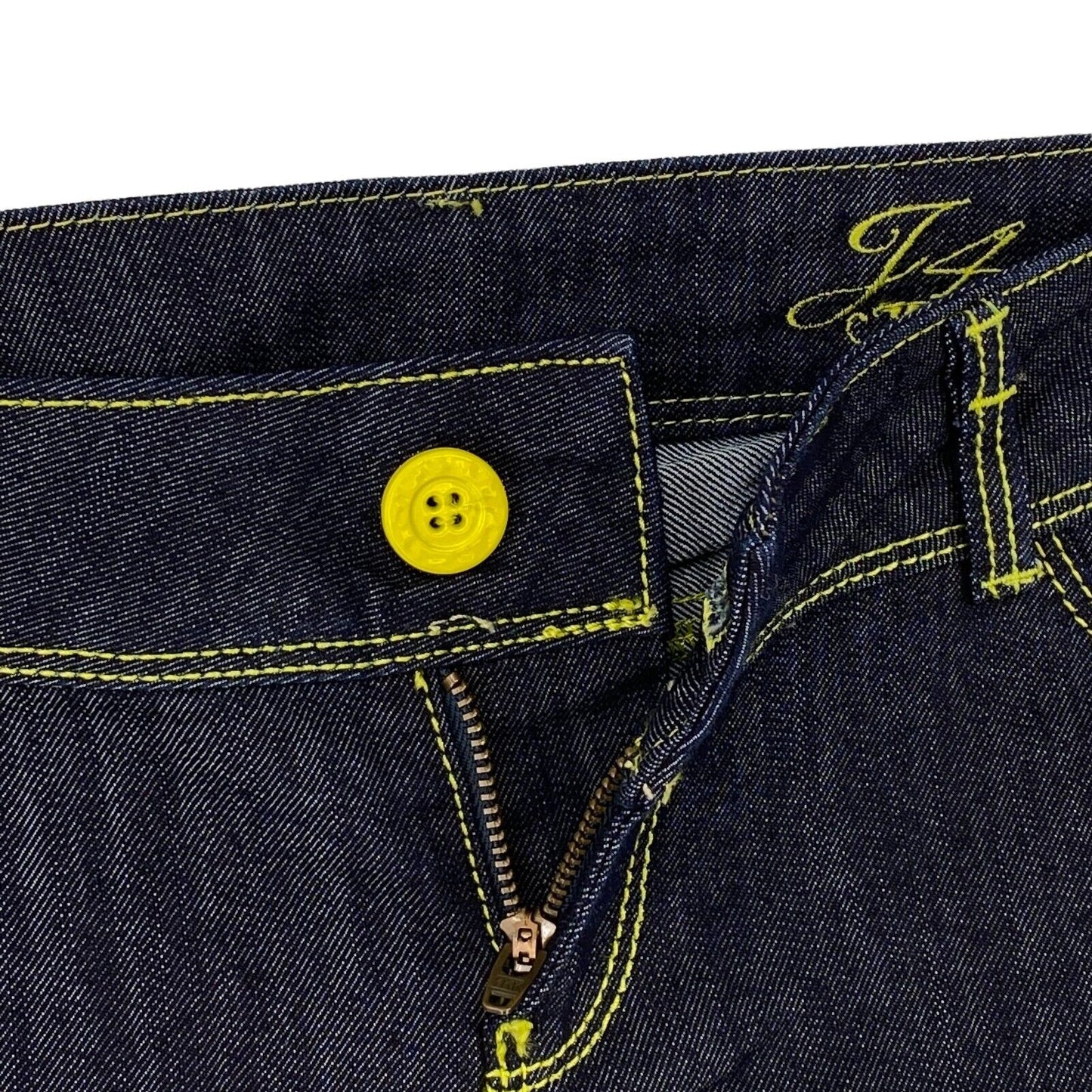 J4 BEATRICE Gerade Jeans aus Baumwollmischung, Marineblau, Größe 25 W28 L32