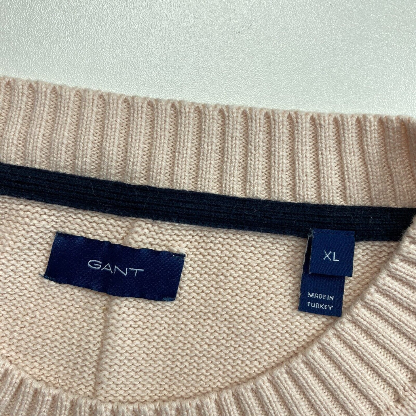 GANT Hellrosa Icon G Rundhalspullover Pullover Größe XL