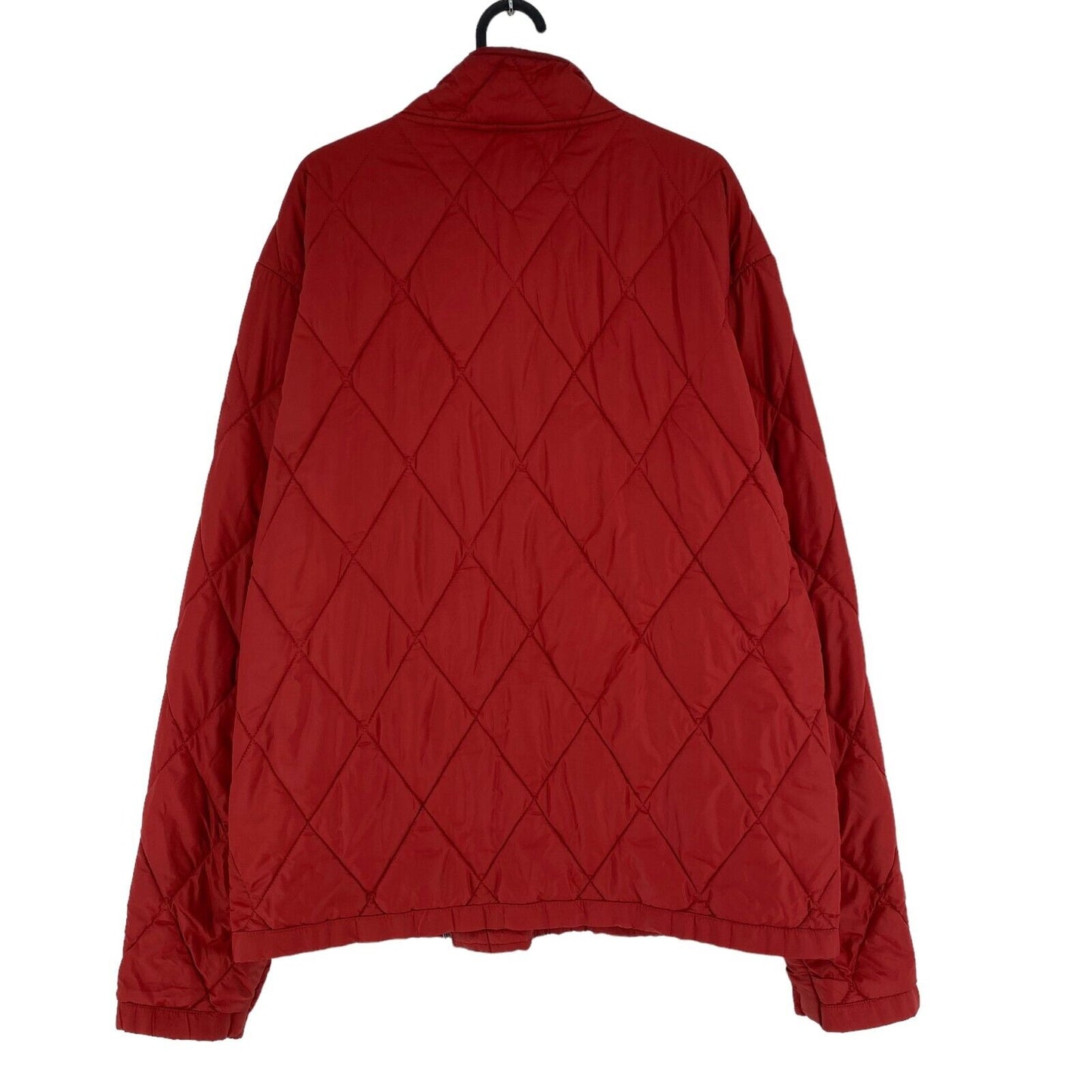 TOMMY HILFIGER DENIM Red Quilted Jacket Coat Size XL