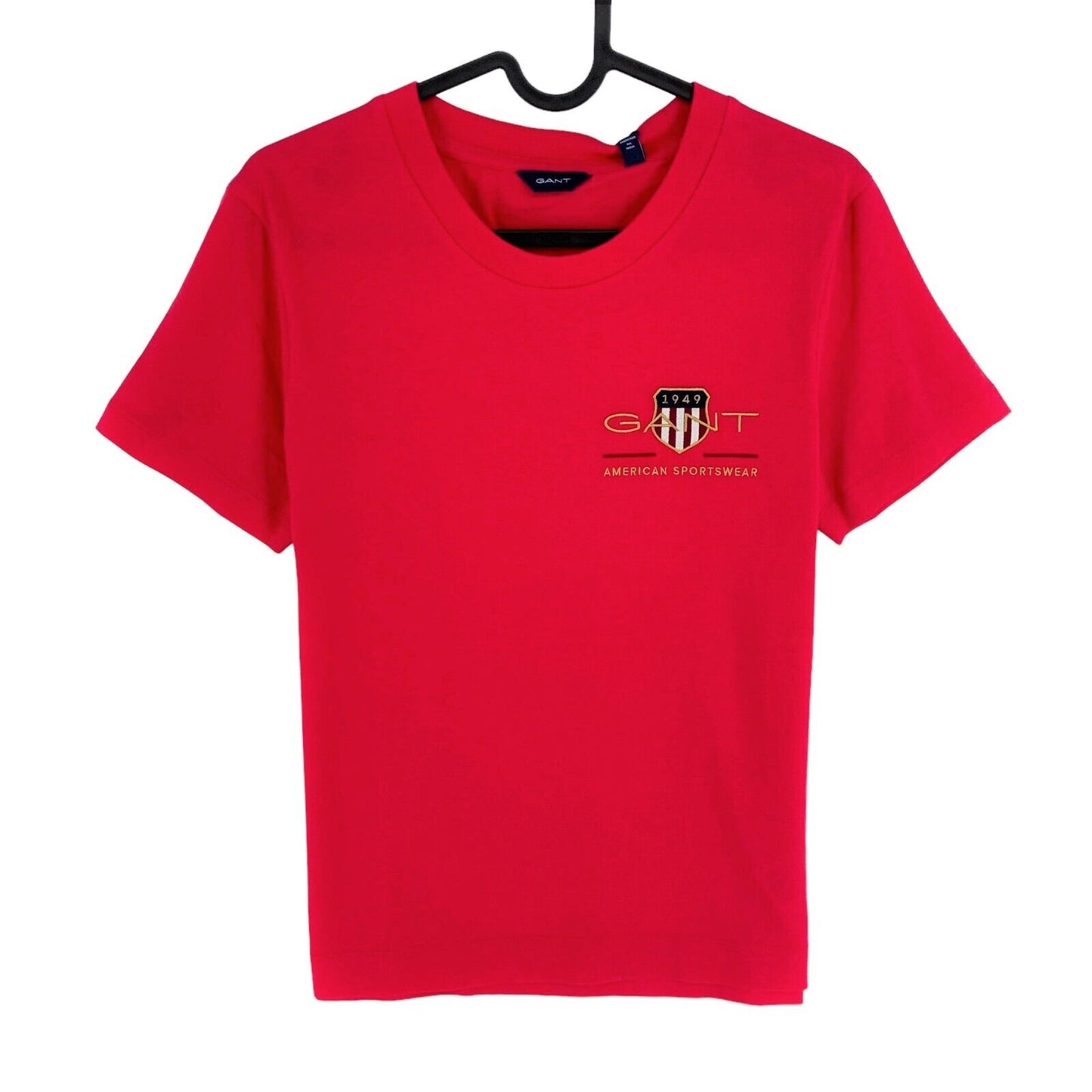 GANT Red Archive Shield EMB T-shirt à col rond Taille S