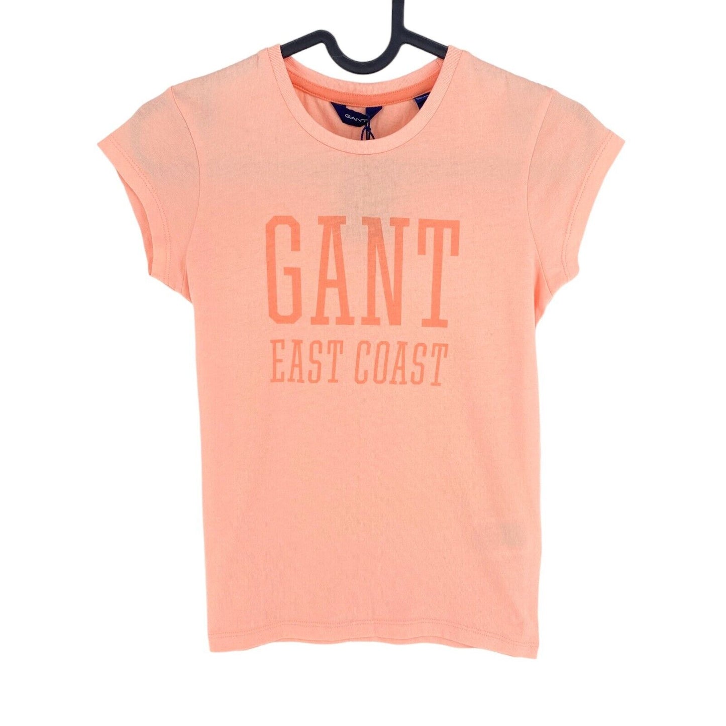 GANT Girls Pink Sun Faded Crew Neck T Shirt Size 7-8Years 122/128 cm