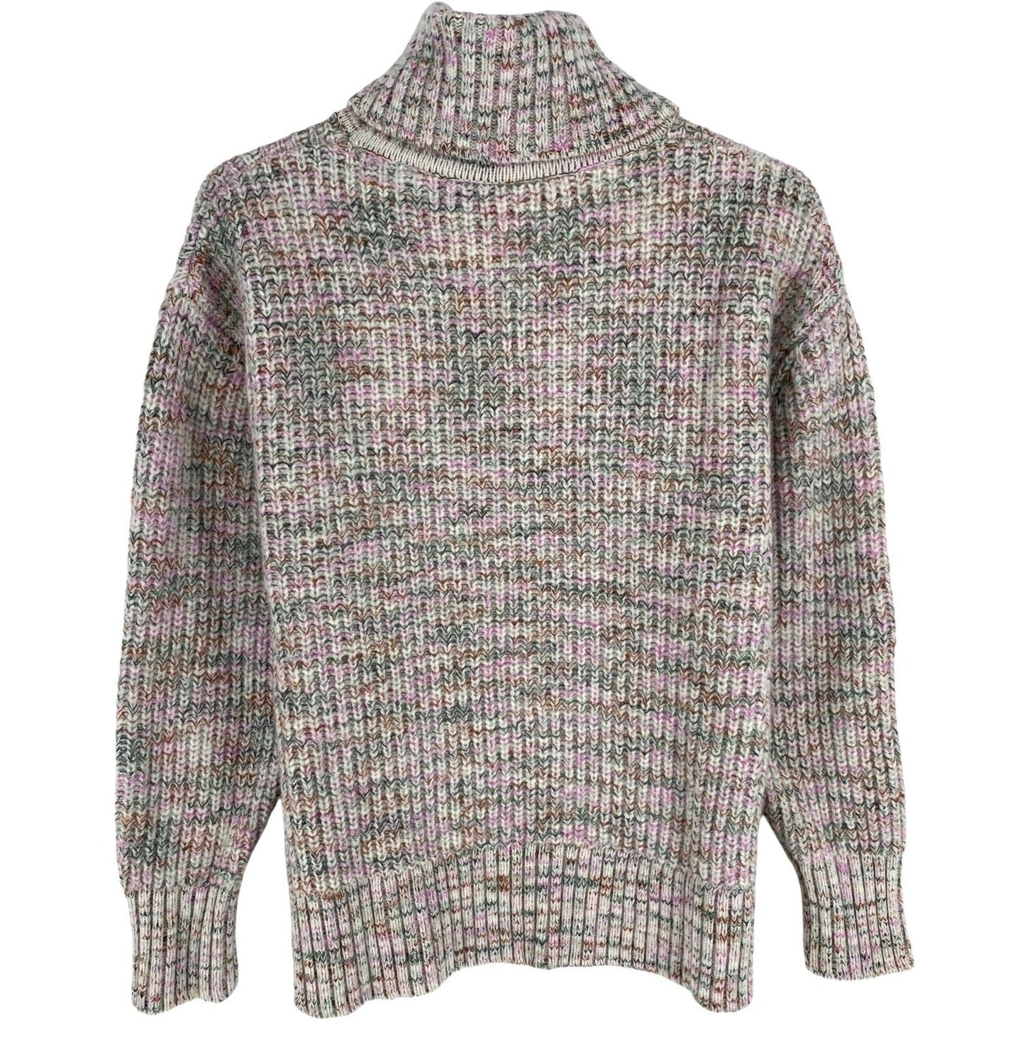 GANT Women Colored Ribbed High Neck Sweater Jumper Size S