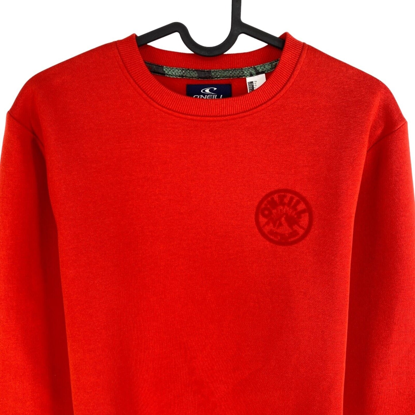 O'Neill Jungen Pullover mit Rundhalsausschnitt, Rot, Größe 12 Jahre, 152 cm