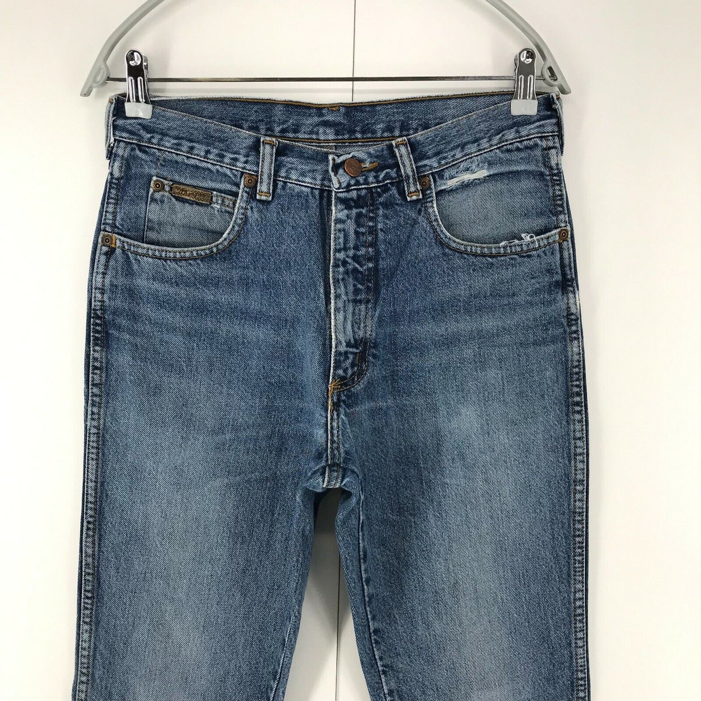 Vintage Wrangler Blue Regular Straight Fit Jeans Size W30 L32