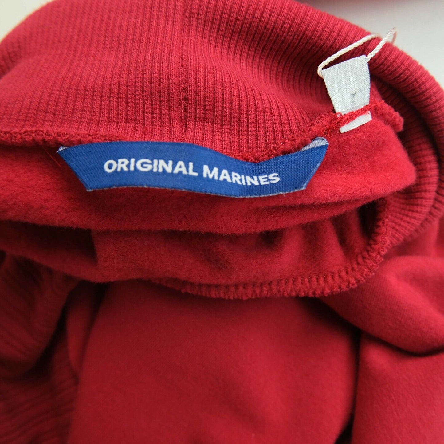 Original Marines Red High Neck Jumper Sweater Size XS S