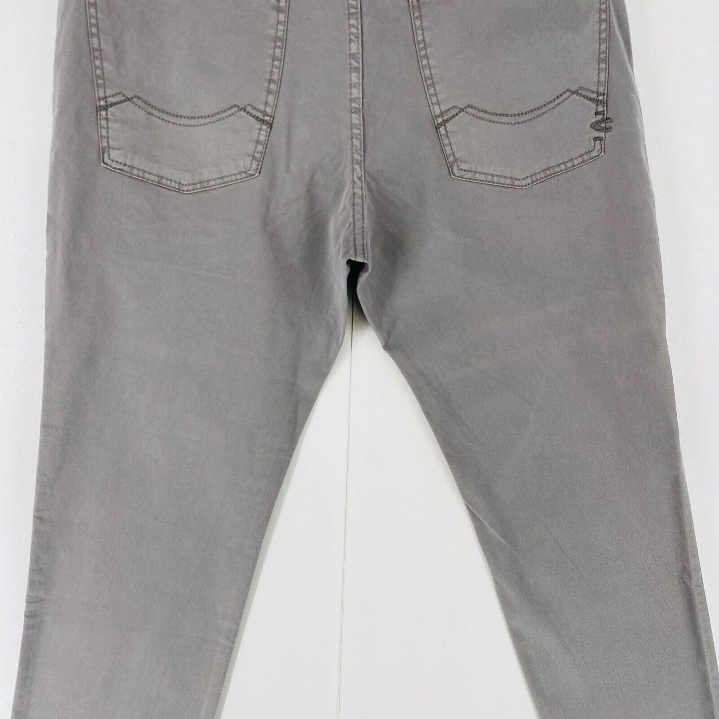 Camel Active HOUSTON Grey Mens Regular Straight Fit Jeans Trousers W33 L32