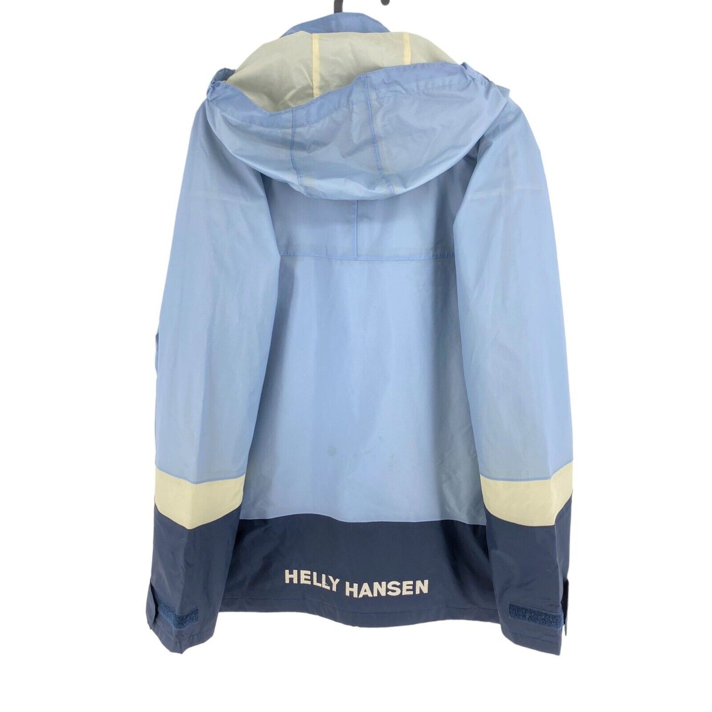 HELLY HANSEN Light Blue Hooded Jacket Size 16 Years 176 cm