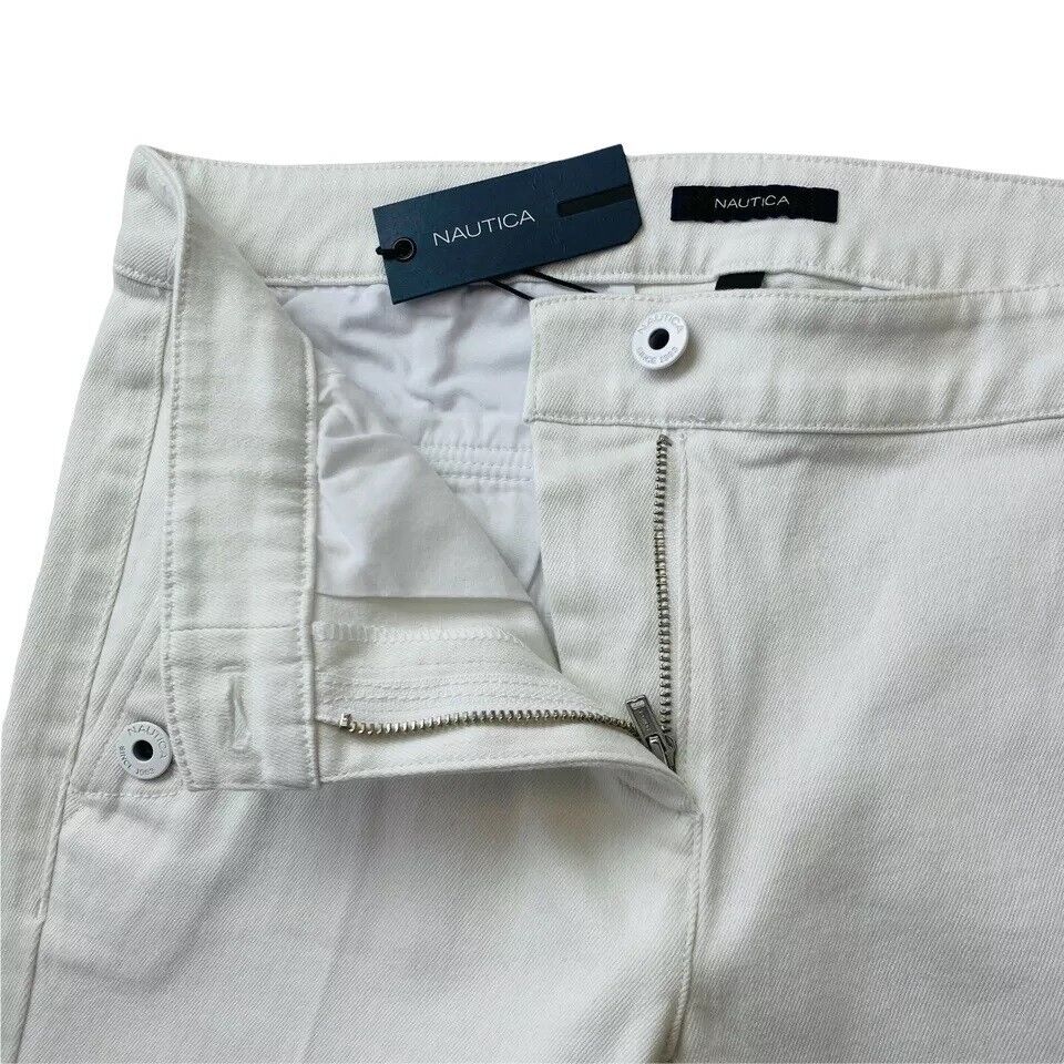 NAUTICA Women White Stretch Skinny Fit Jeans Size 4 W31