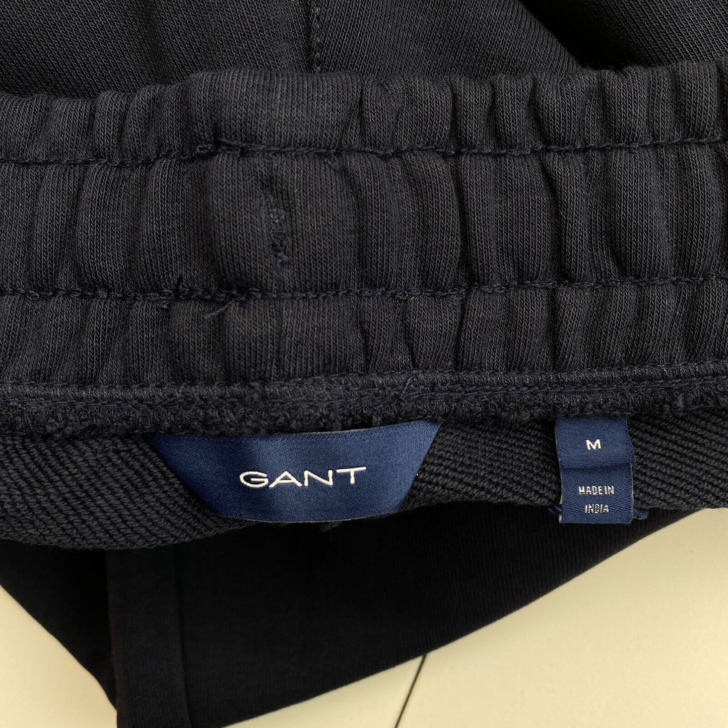 GANT Navy Blue Reg Tonal Archive Shield Sweat Pants Trousers Size M