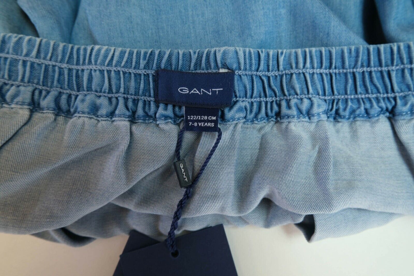 GANT Blue Chambray Skirt Size 122/128 cm 7 - 8 Years