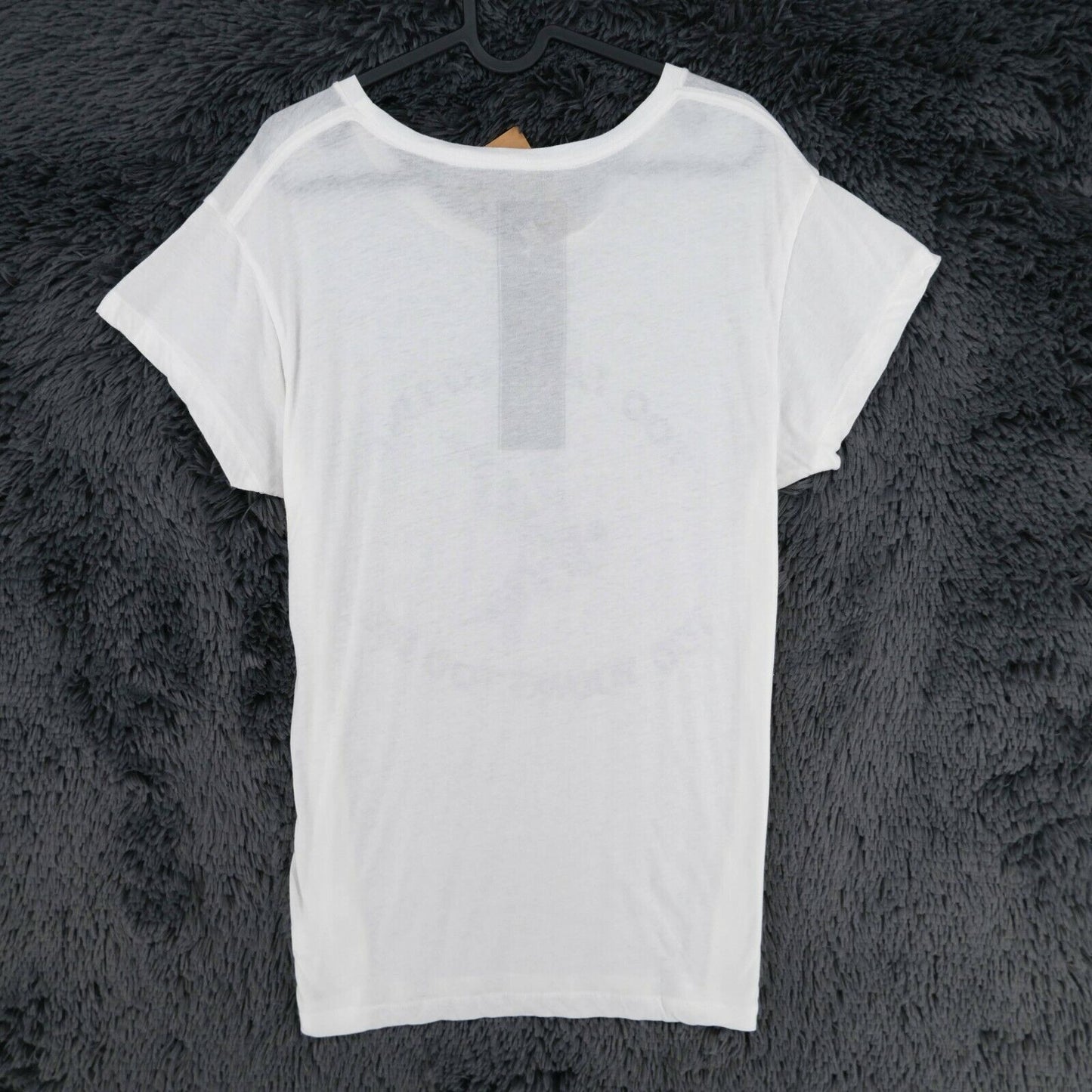 ONE TEASPOON White Graphic Print T Shirt Top Blouse Size AU 10 EU 34 UK 8 US 6