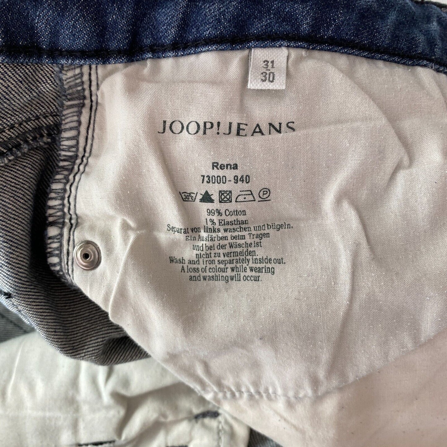 JOOP! RENA Damen Jeans, Stretch, Regular, Straight Fit, Blau, W31 L30