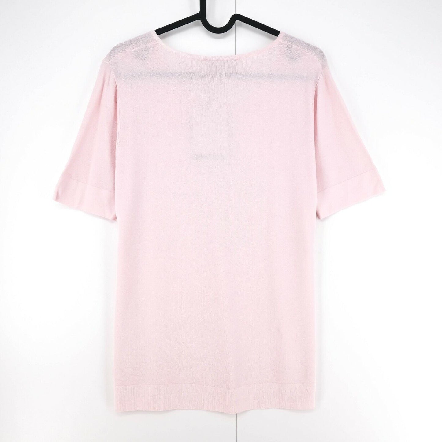 Persona Pink Boat Neck Top T Shirt Blouse Size S