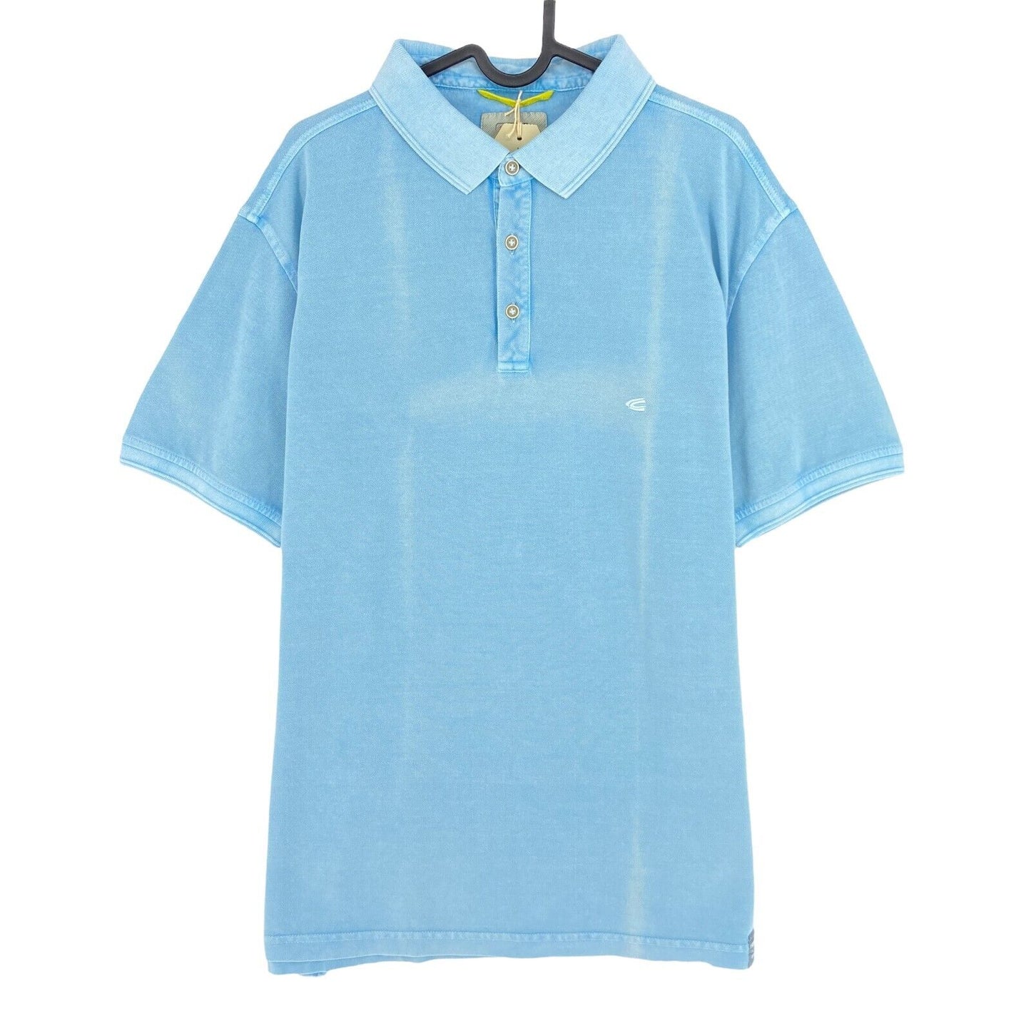 Camel Active Light Blue Pique Polo Shirt Size S 2XL