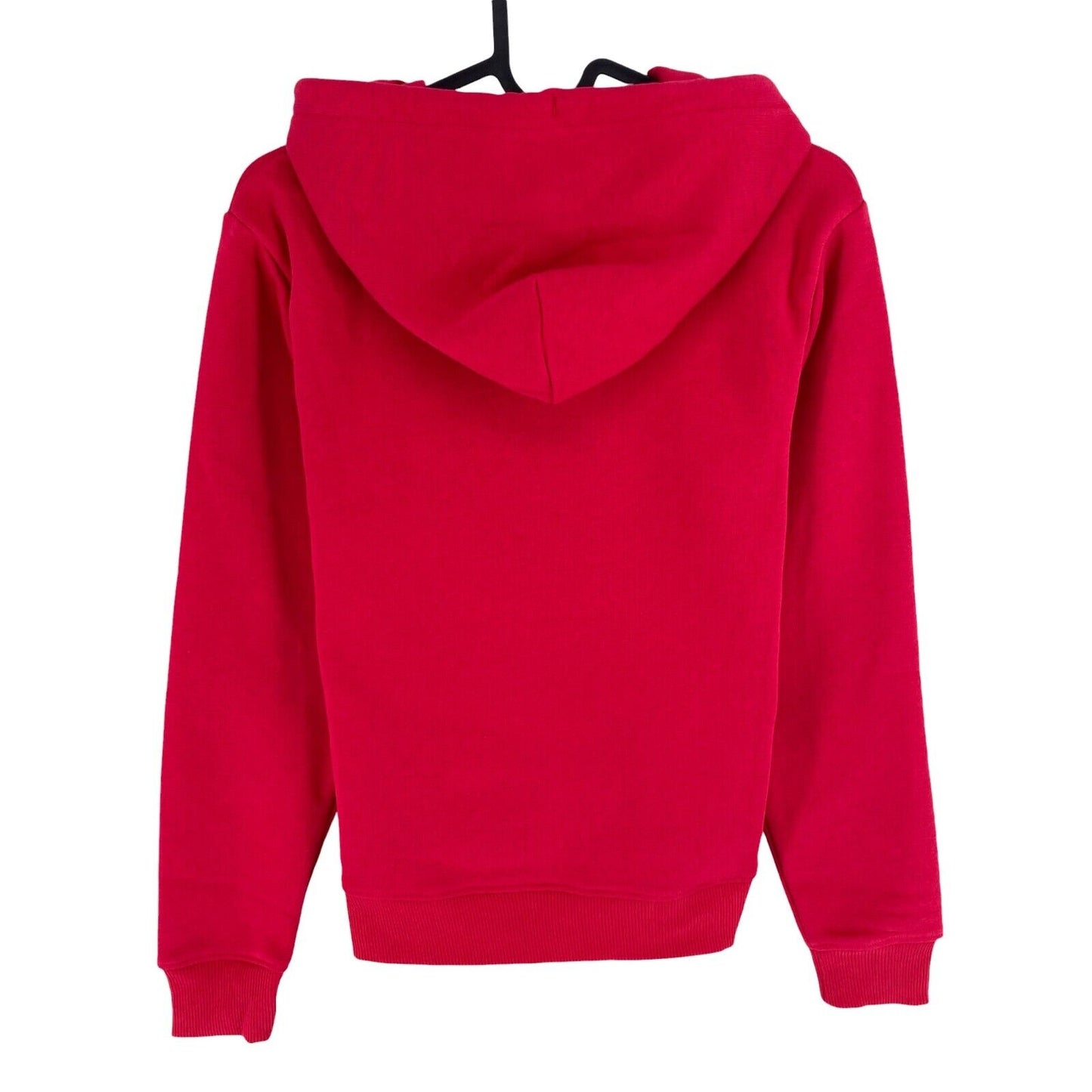 GANT Women Pinkish Red Banner Shield Hoodie Sweater Pullover Size XS