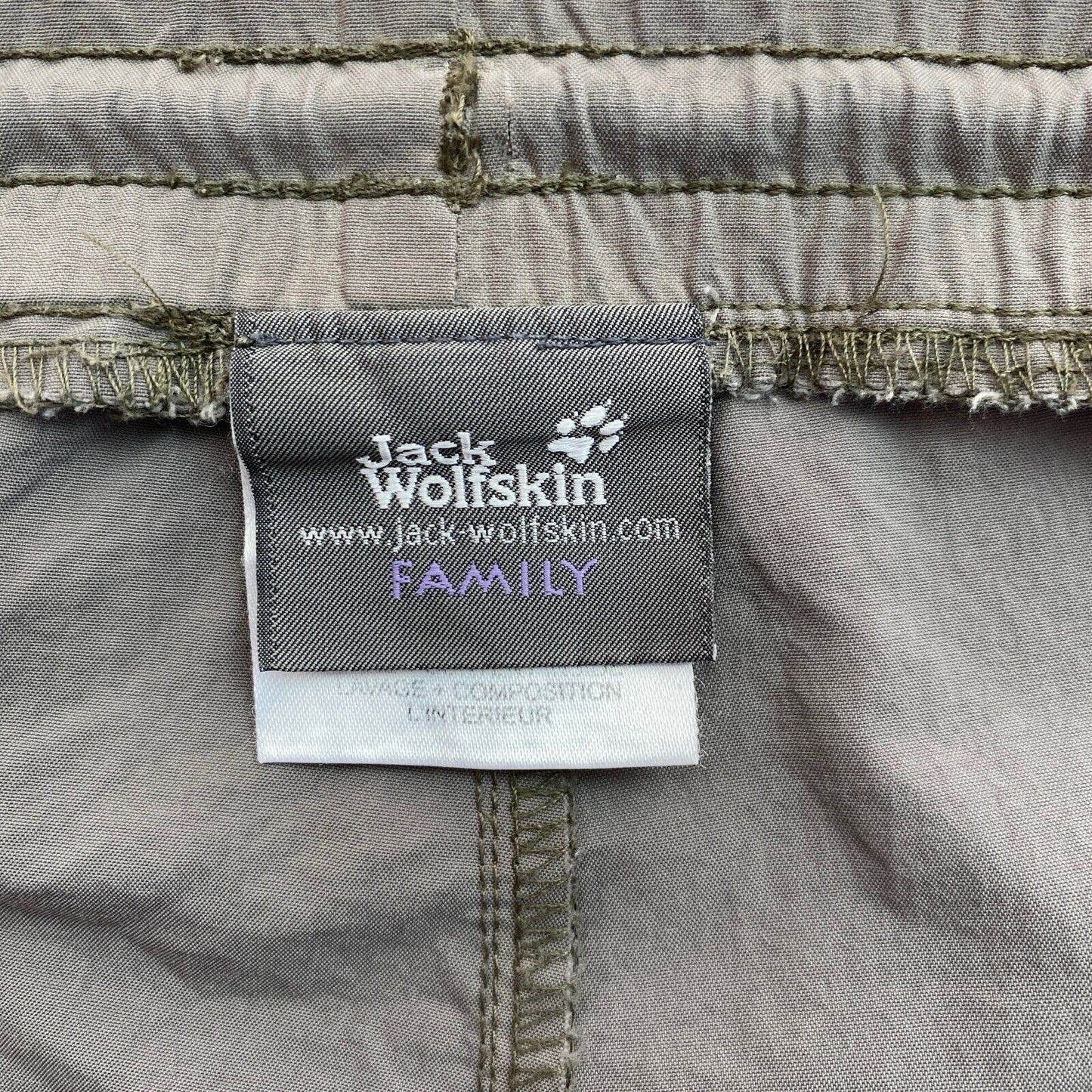 JACK WOLFSKIN Dark Grey Pants Trousers Size 176 cm