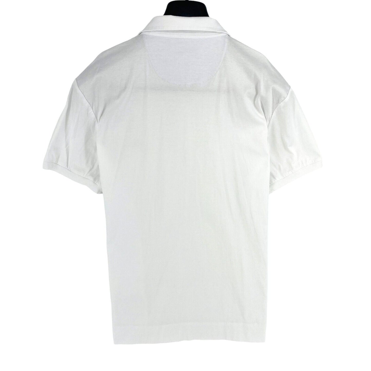 GANT Men White Mercerized Short Sleeves Polo Shirt Size 2XL XXL