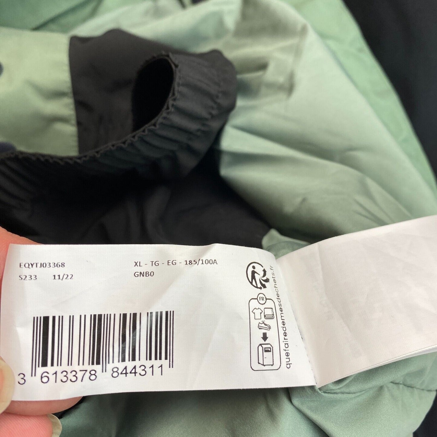 UVP 400 € QUIKSILVER Green Forever Stretch GORE-TEX Skijacke mit Kapuze Größe XL