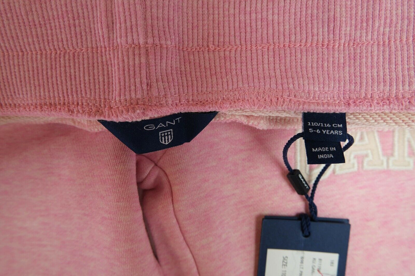 GANT Pink Logo Sweat Pants Trousers Size 110/116 cm 5-6 Years