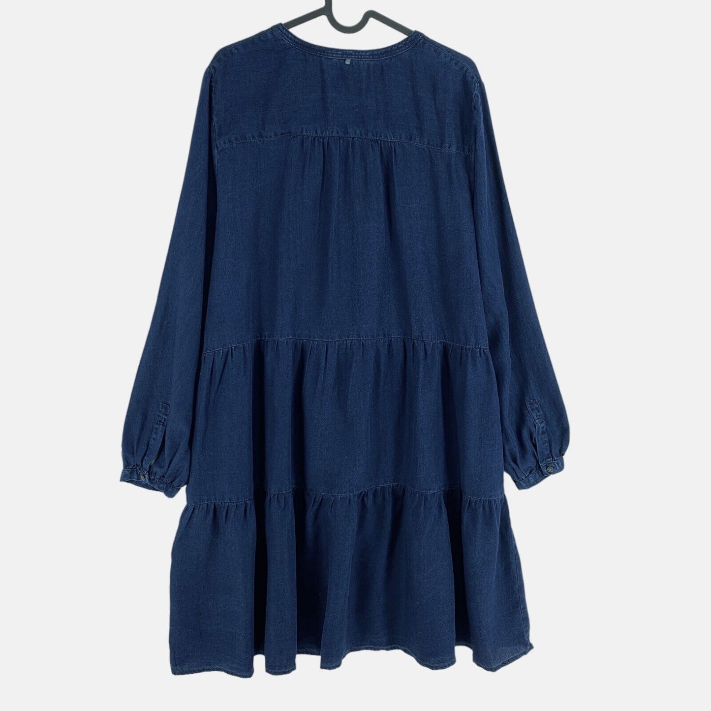 CAMEL ACTIVE Navy Blue Long Sleeves Flared Dress Size XS