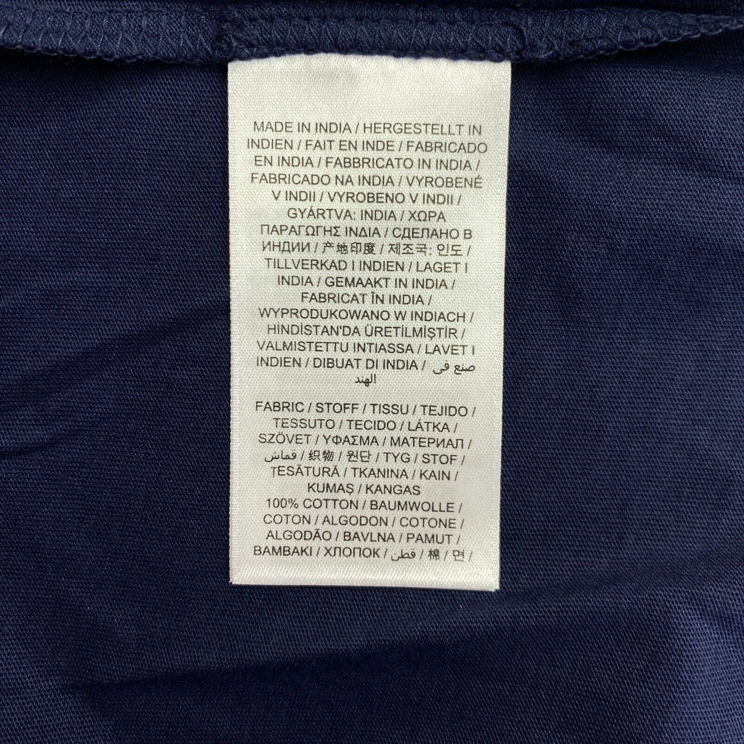 GANT Marineblaues Original T-Shirt mit Rundhalsausschnitt, Größe XL