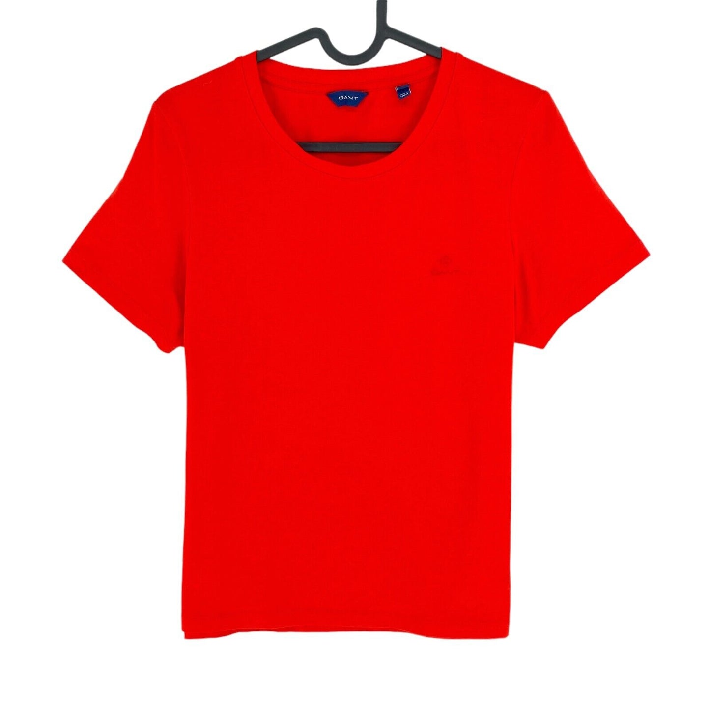 GANT T-Shirt mit Rundhalsausschnitt, Rot, Größe M