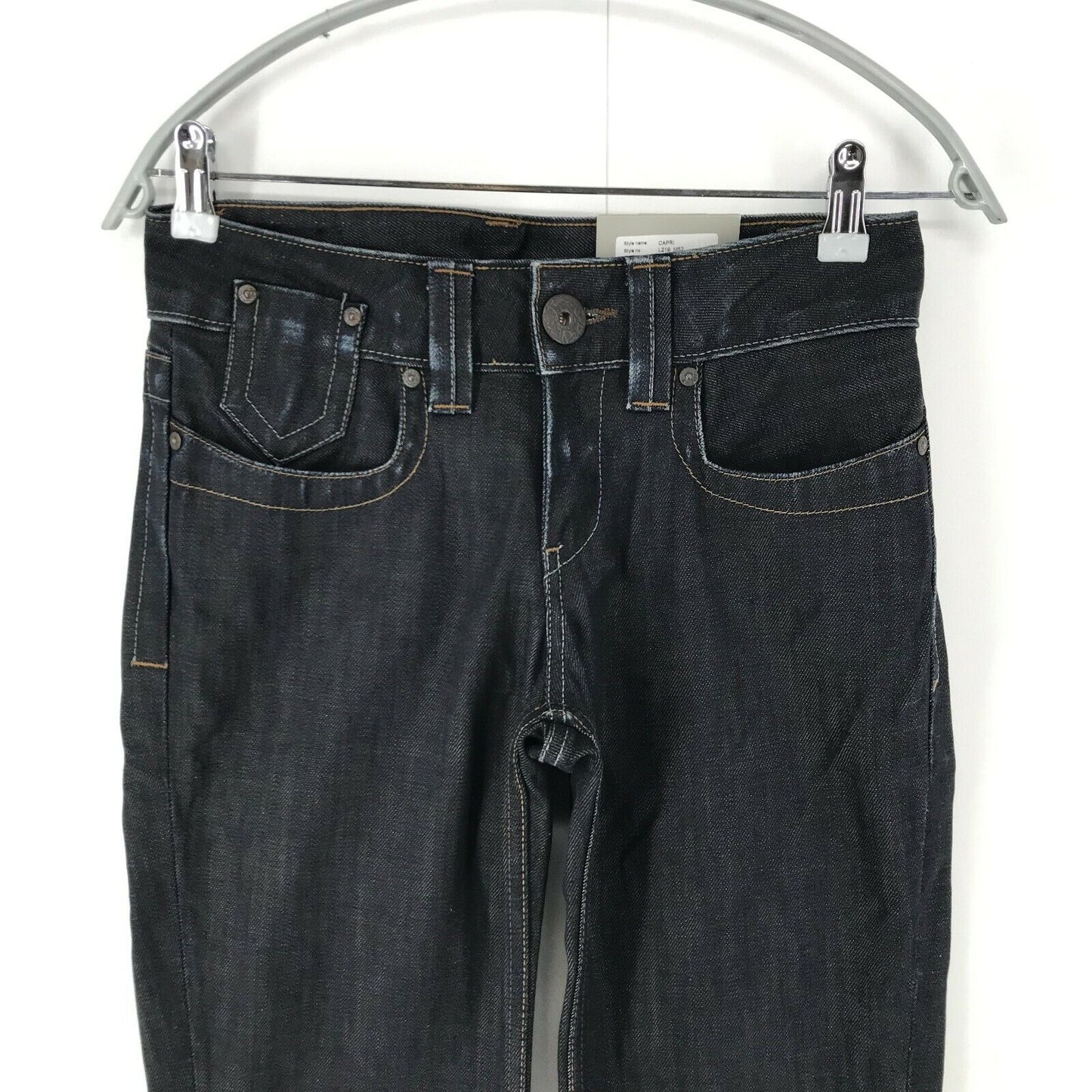 Pepe Jeans Damen Jeans in normaler Straight-Fit-Passform, Dunkelblau, W26 L32