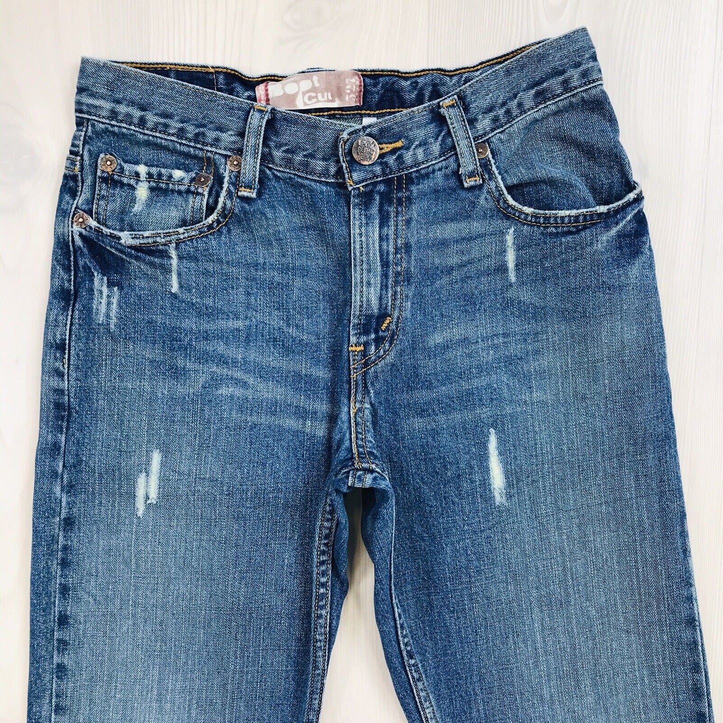 Levi's Women's 527 Blue Regular Bootcut Fit Jeans Size 14 Reg / W27 L27