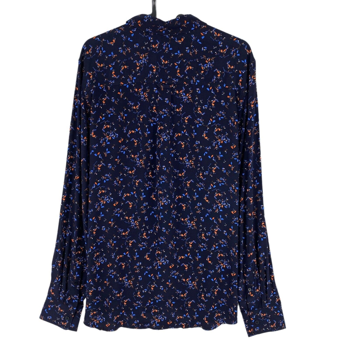 GANT Navy Blue Multi Floral Shirt Size EU 40 UK 14 US 10