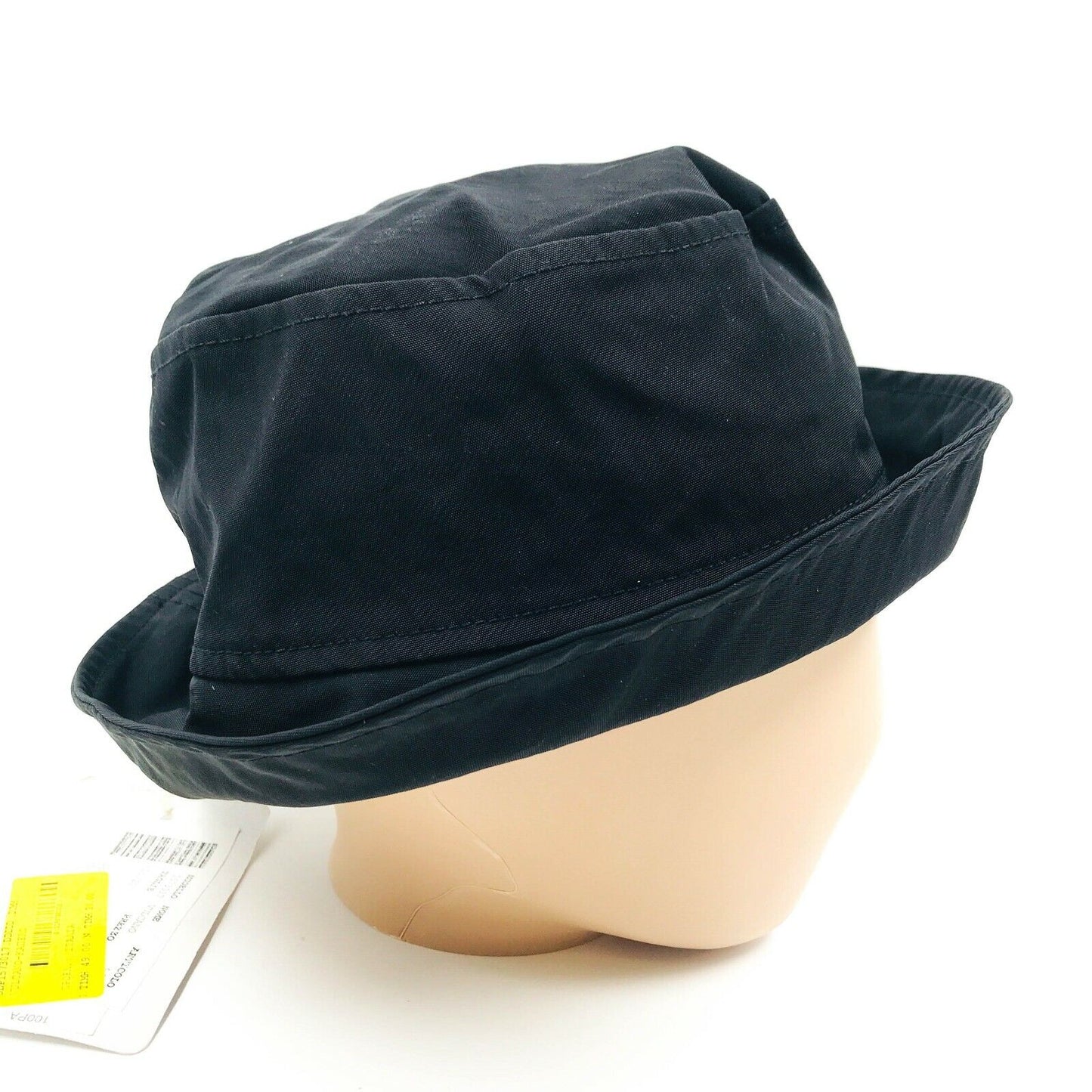 Persona Designer Black Fisherman Style Hat Size 21 - Medium