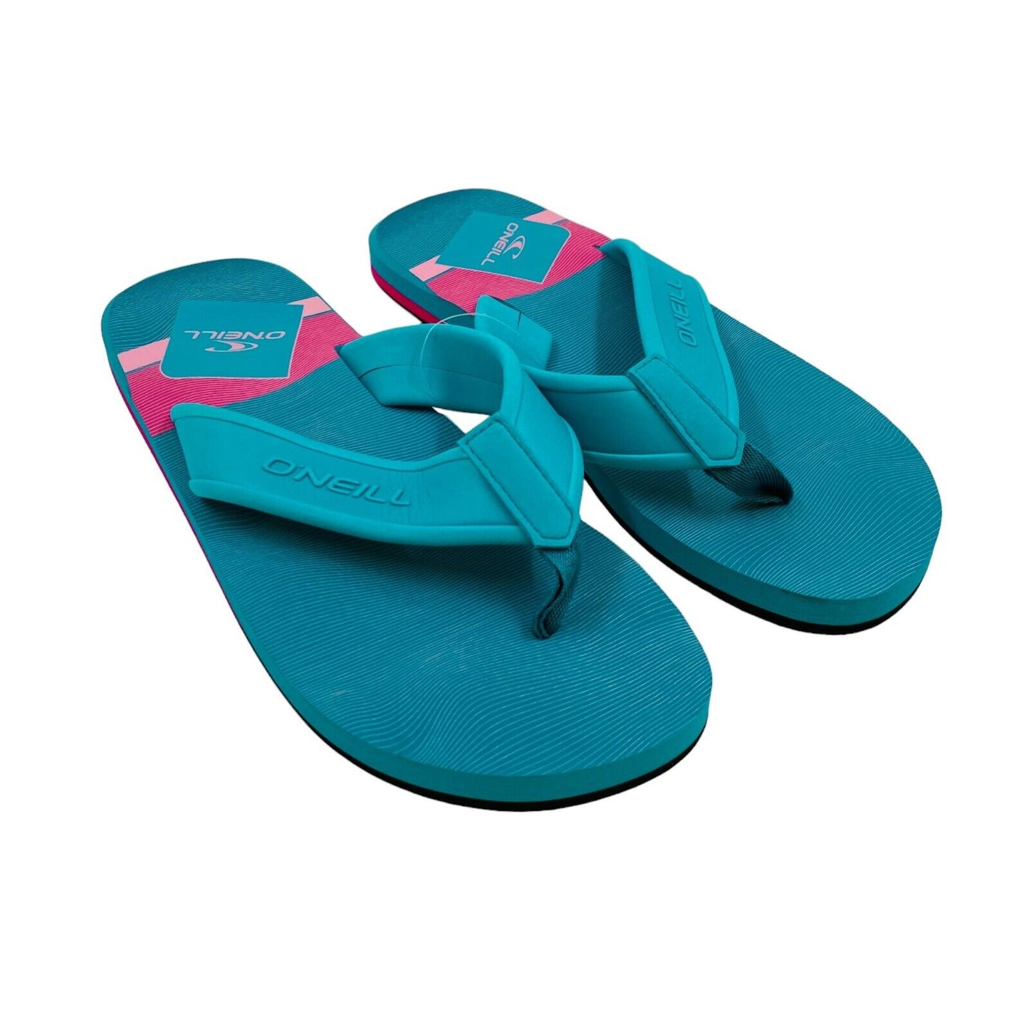 O'NEILL Light Blue Mens Beach Sandals Flip-Flops Size EU 42 UK 8 US 9