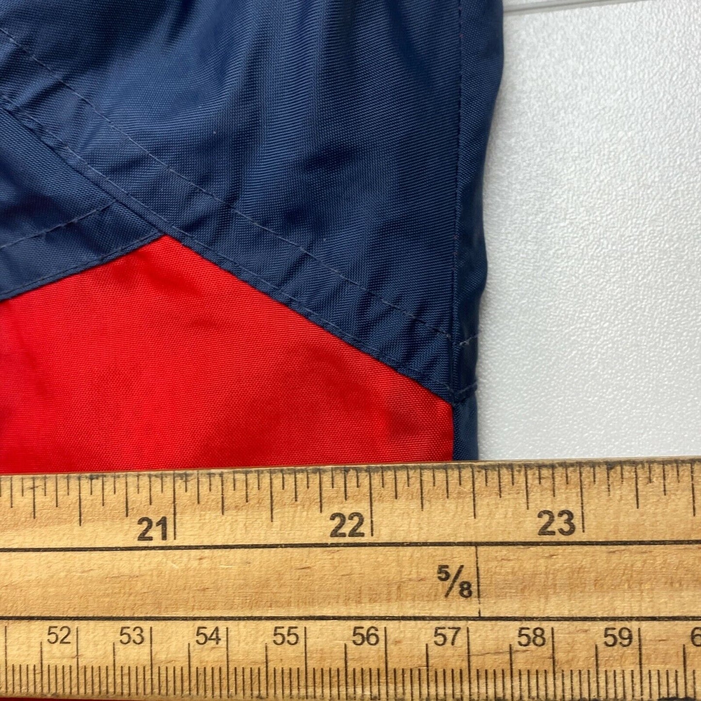 HELLY HANSEN Vintage Navy Blue Red Hooded Jacket Size XS