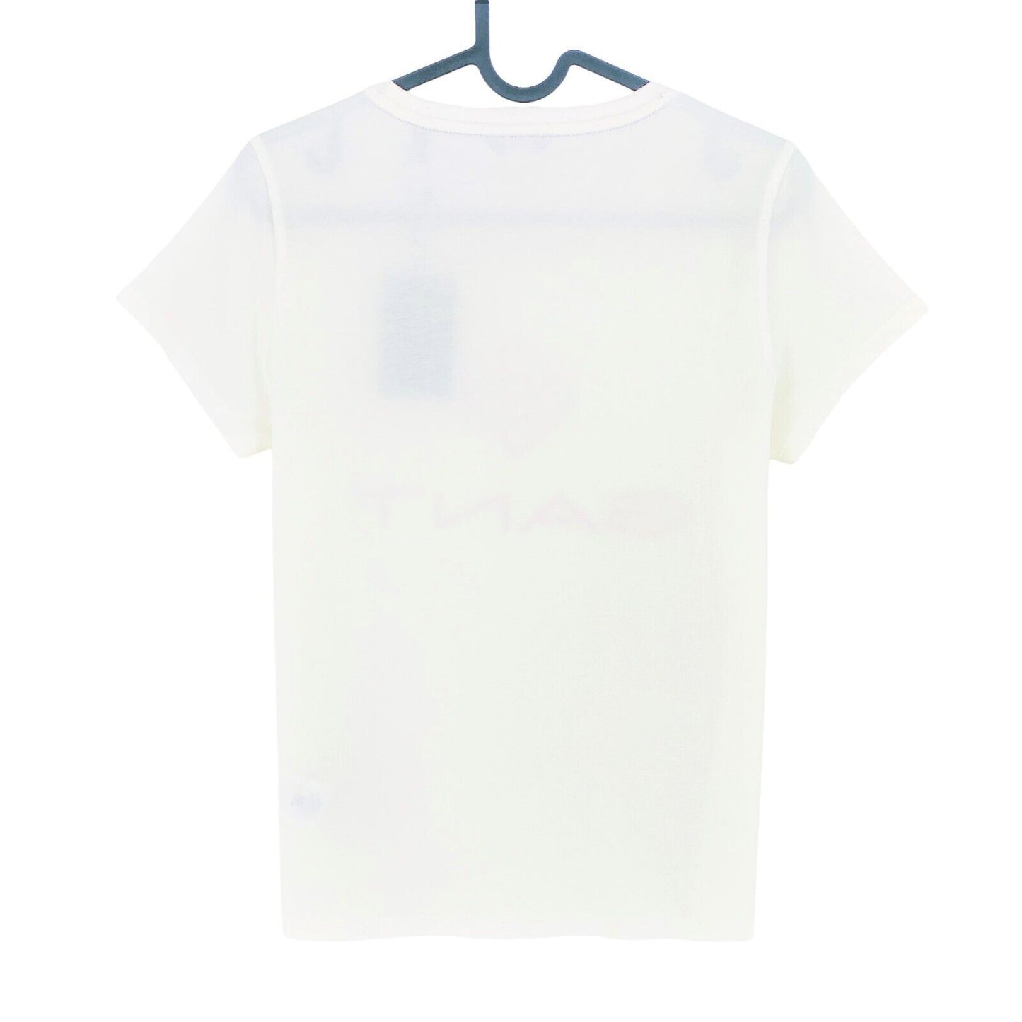 GANT T-shirt à col rond blanc couleur Lock Up taille S