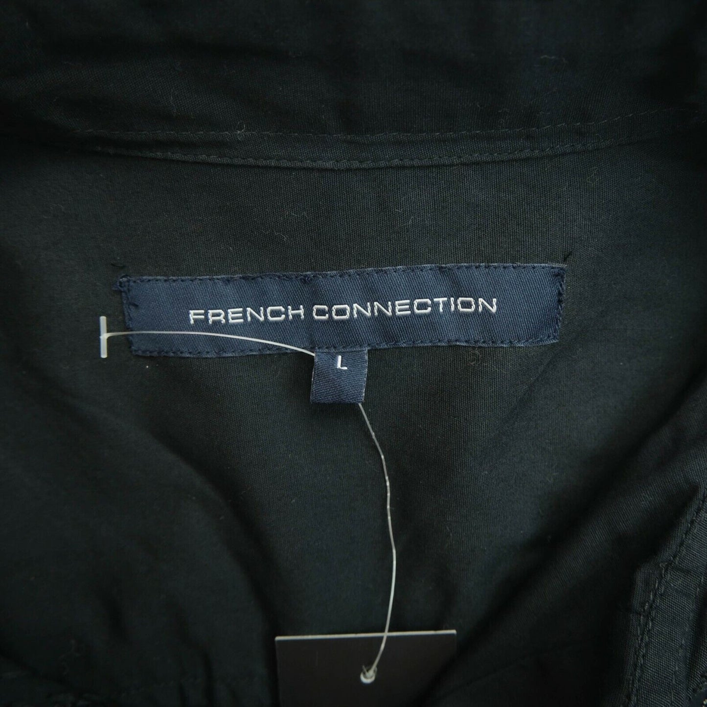 FRENCH CONNECTION Black Shirt Size L