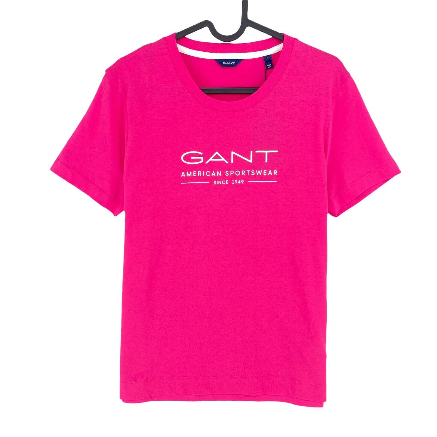 GANT Pink Summer Crew Neck T Shirt Size M