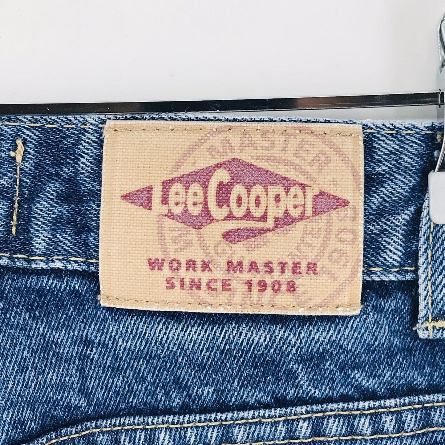 Vintage Lee Cooper Women Teen Girls Blue High Waist Slim Fit Jeans Size W26 L34