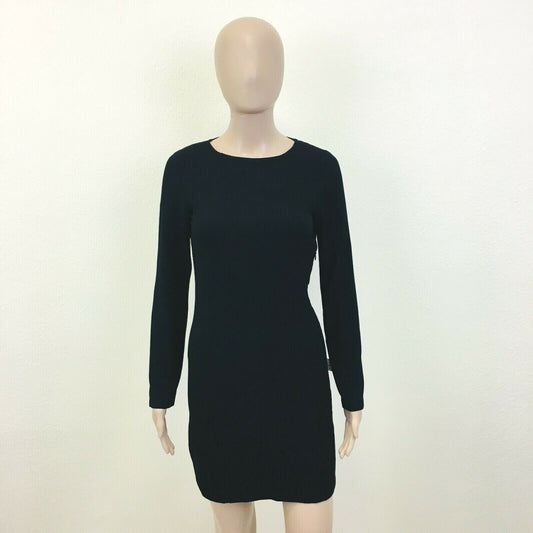 ZARA Black Long Sleeve Dress Size XS