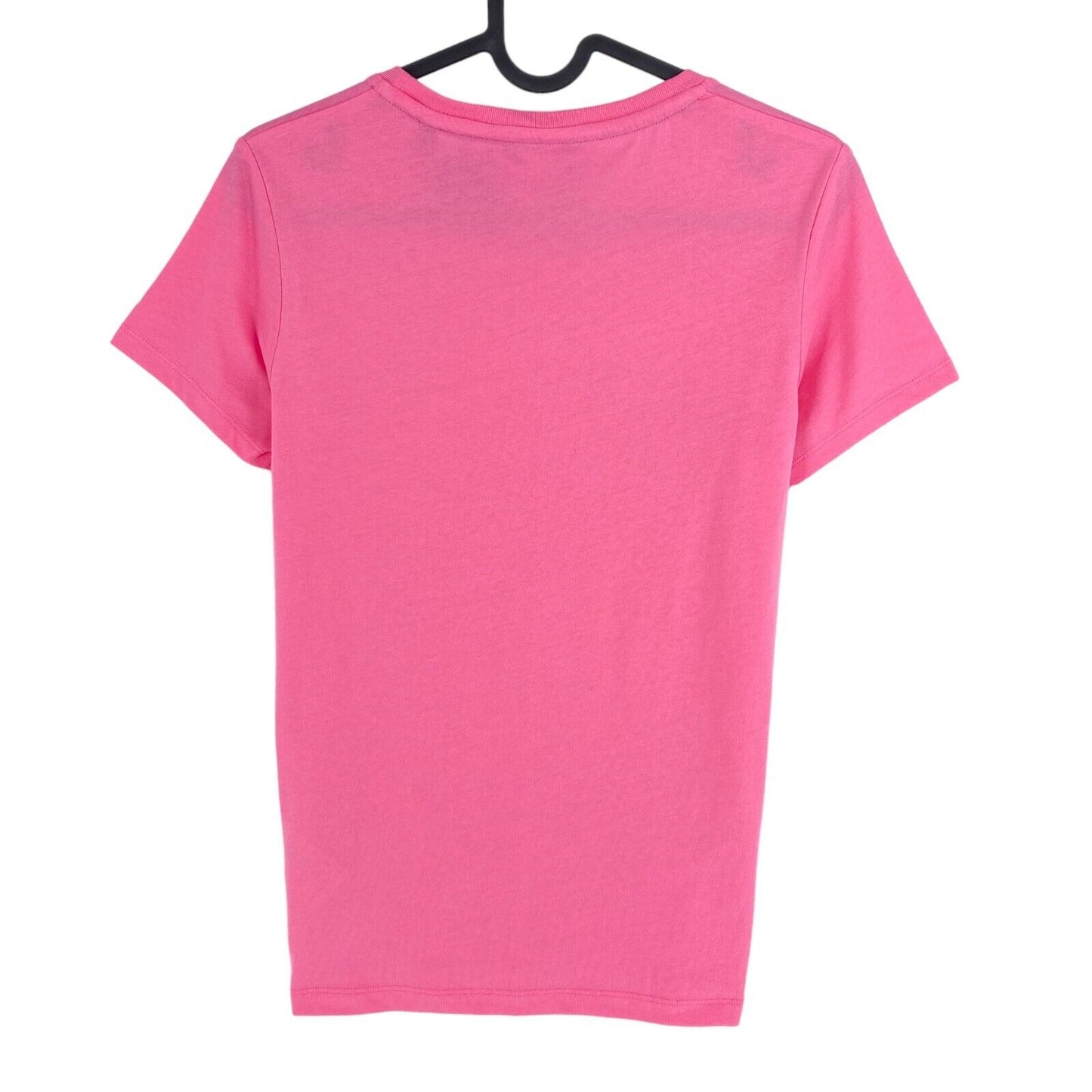 GANT Pink Logo Crew Neck T Shirt Size M