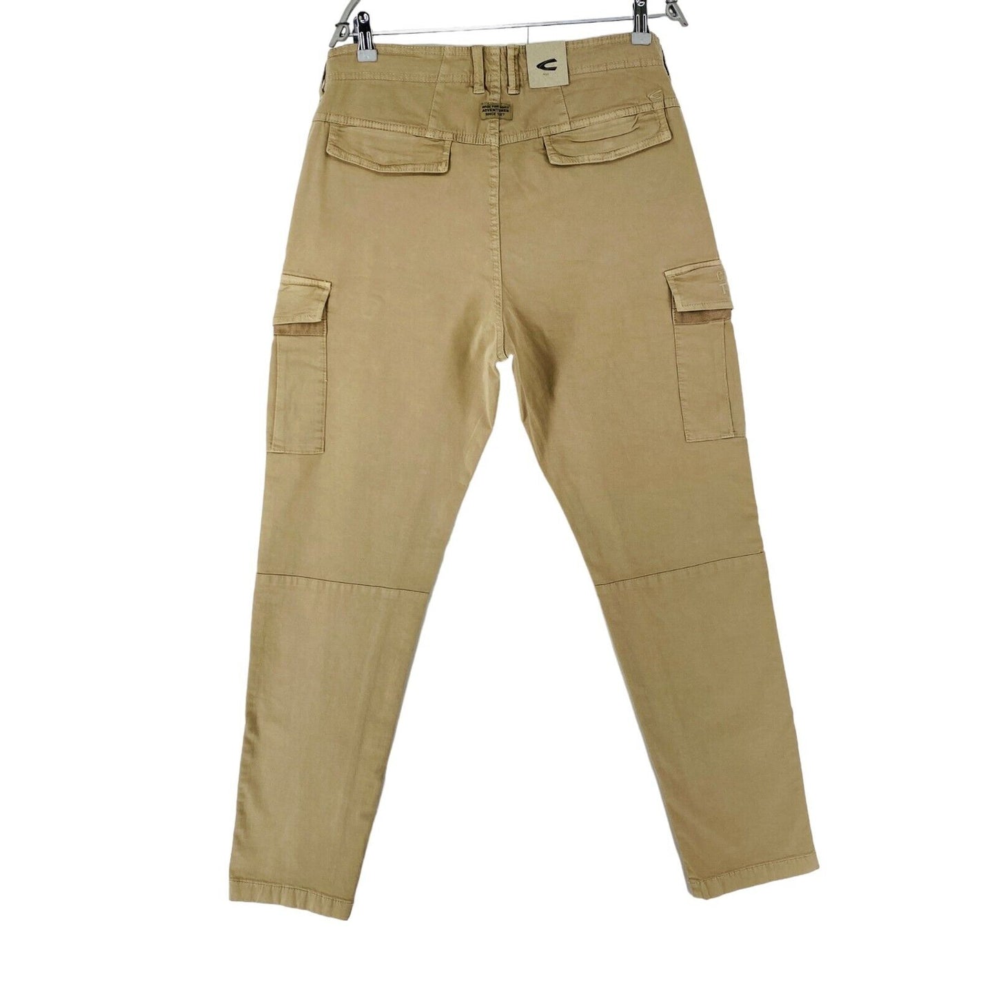 Camel Active TORONTO Beige Mens Regular Tapered Fit Cargo Trousers Size W34 L34