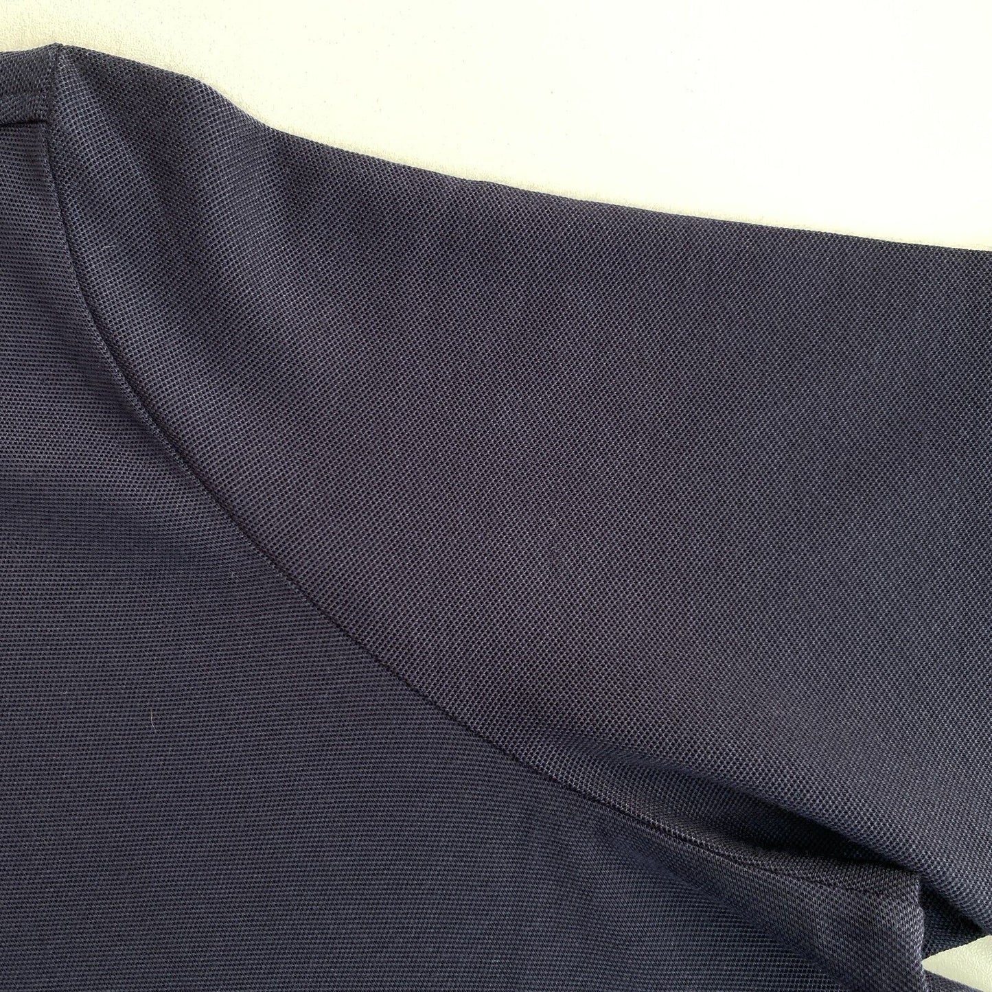 GANT Navy Blue Pique Polo Shirt Size M