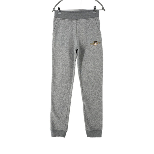 GANT Unisex Teens Grey Regular Fit Sweat Pants Trousers 170 cm. 15 Years