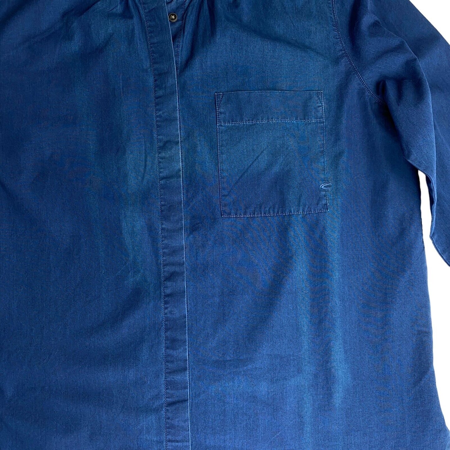 CAMEL ACTIVE Dark Blue 100% Cotton Shirt Size L