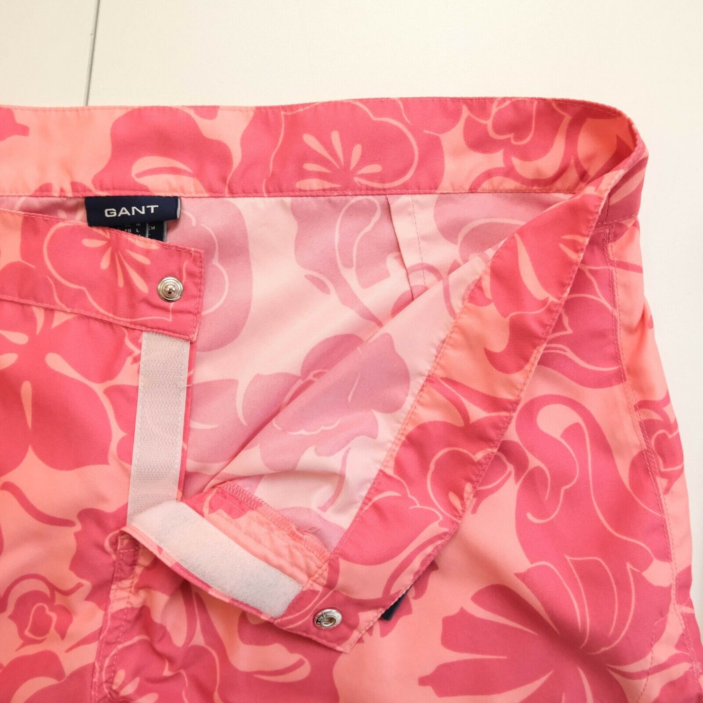 GANT Pink Monstera Surf Swim Trunks Shorts Size M