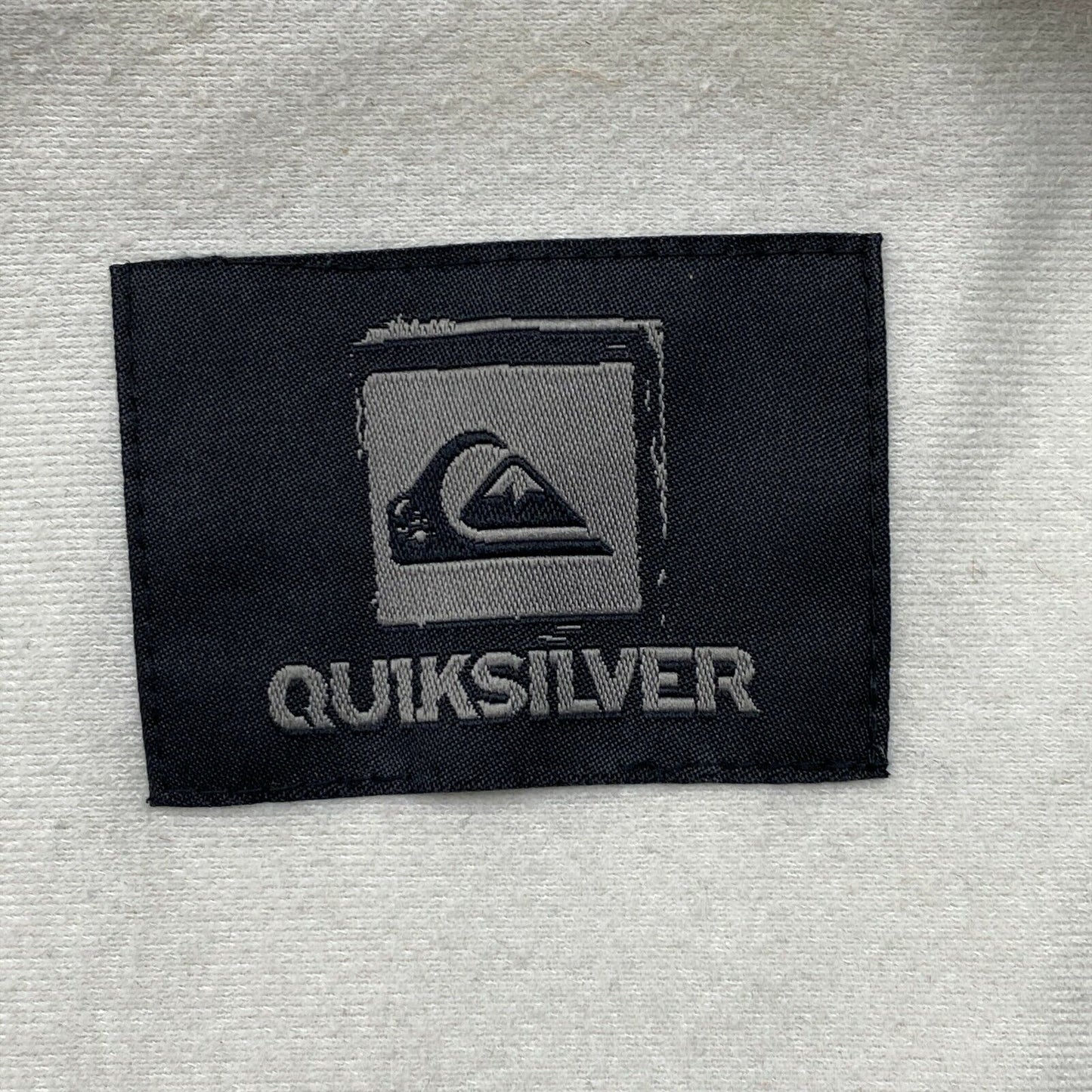 QUIKSILVER Yellow Hooded Track Jacket Size L