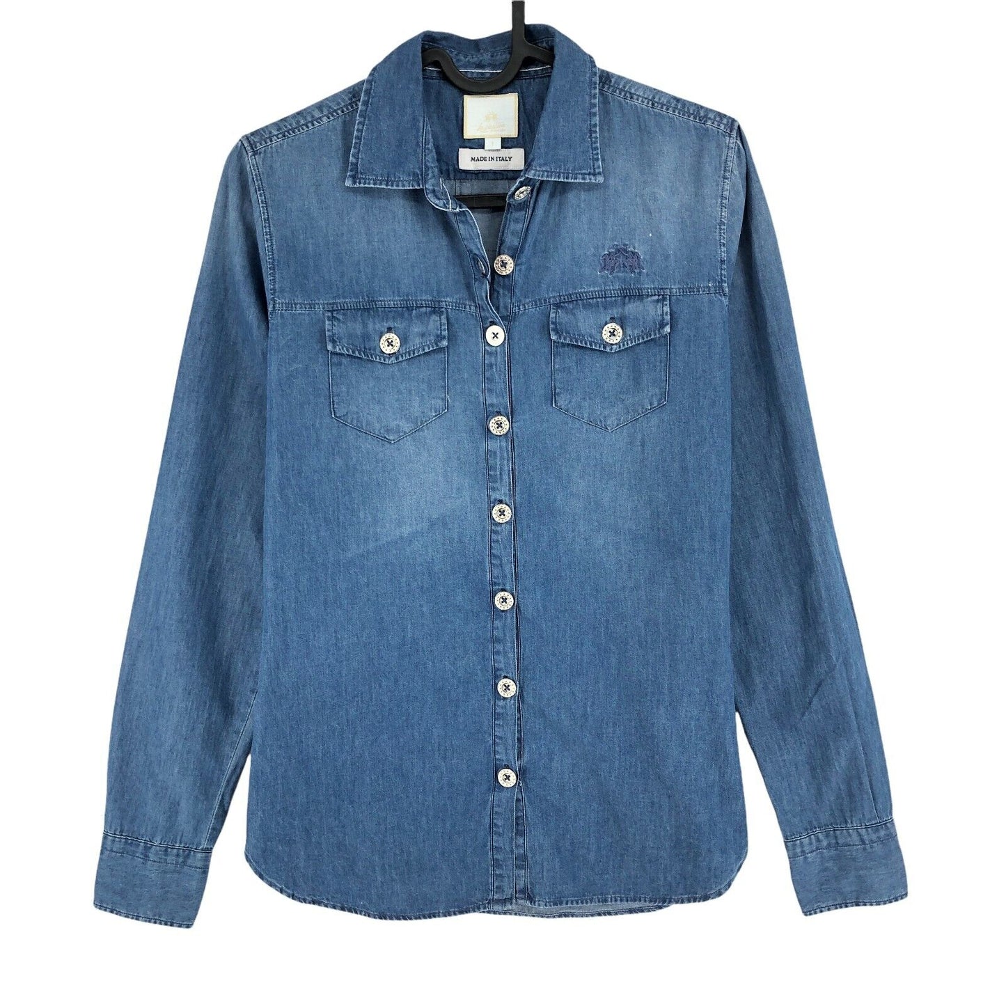 LA MARTINA Blue Denim Shirt Size 1 / S