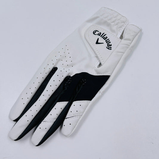 Callaway White Weather Spann Left Women's Glove Size M