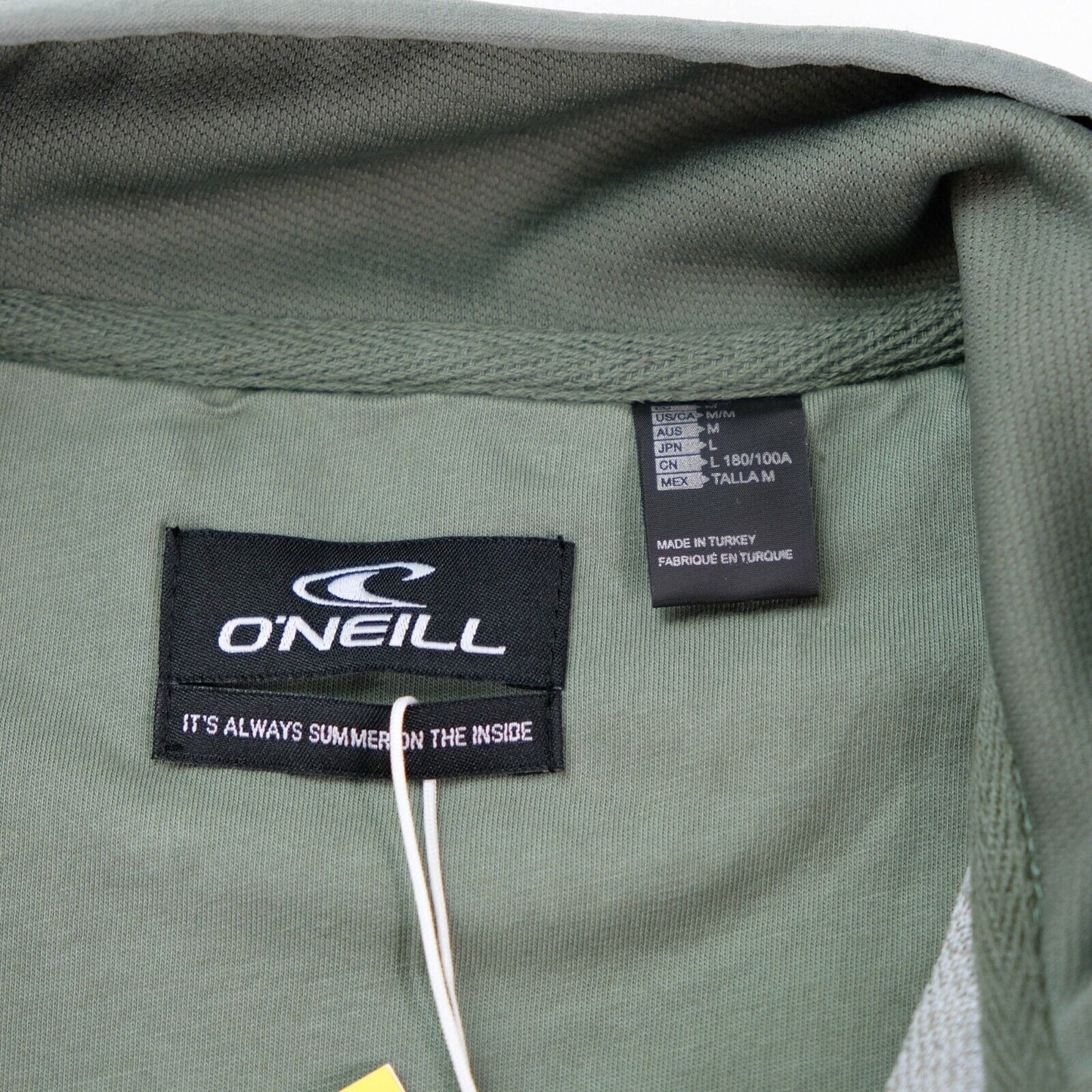 O'NEILL LM Sherpa Bomber Super Fleece Jacket Dark Green Size M