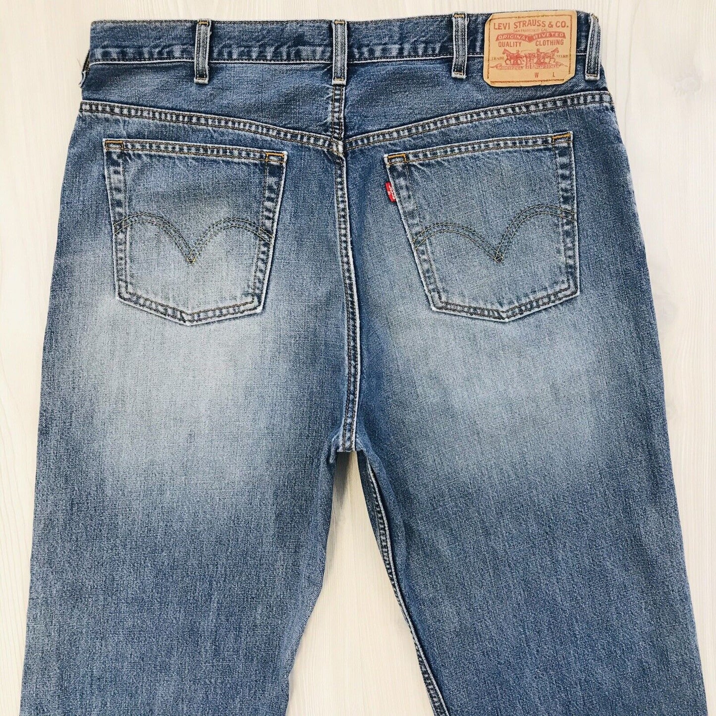 Vintage Levi's Blue Relaxed Straight Fit Jeans Size W36 L32